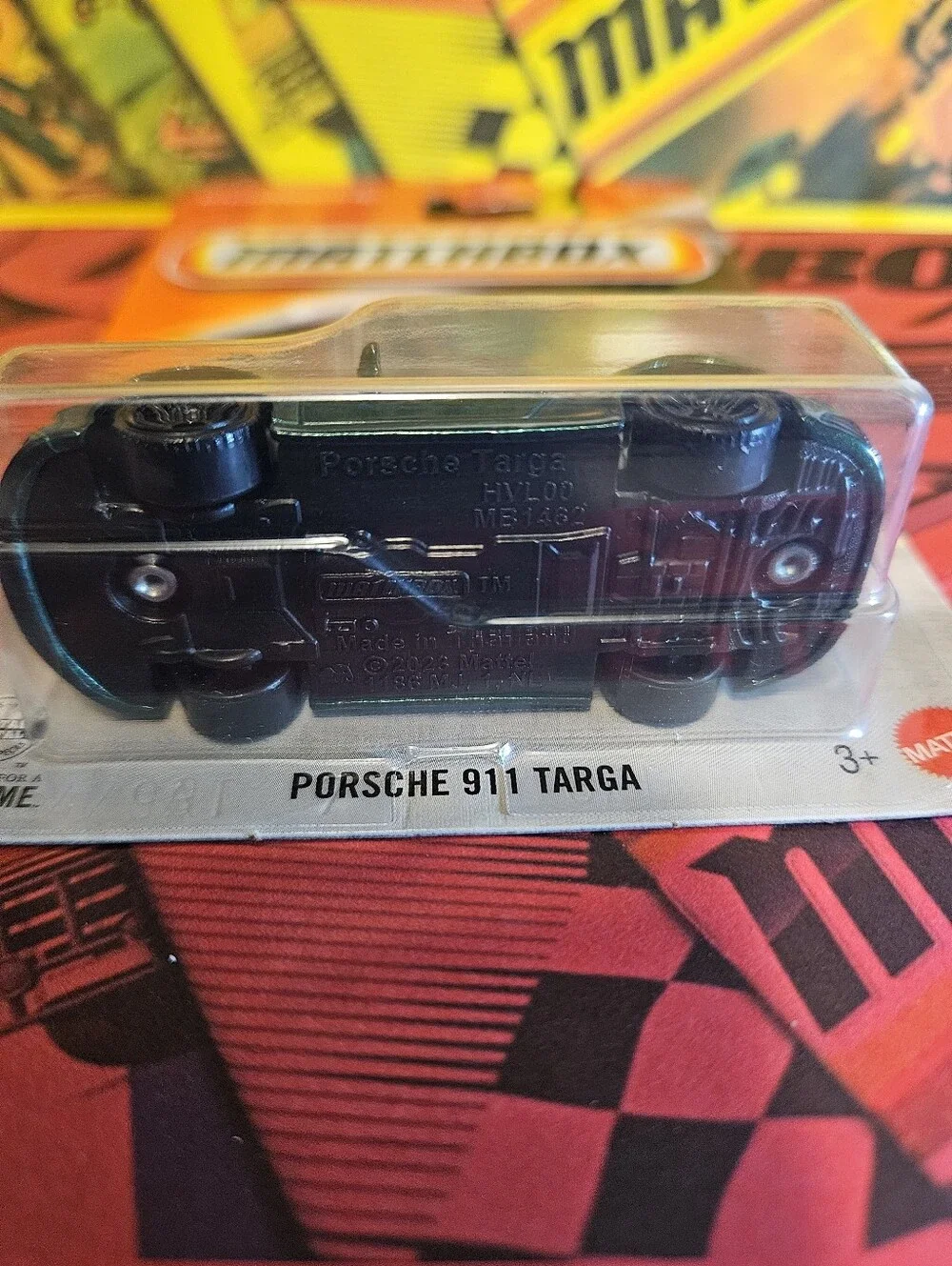 Matchbox Green Porsche 911 Sports Car - Metallic Green & Black